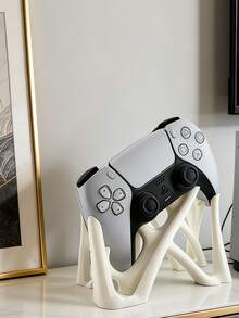Soporte impreso en 3D para control de juegos | Adaptador de alta precisión hecho a mano | Exclusivo estante para exhibir mandos | Decoración de coleccionista para escritorio - 1PC - Ver 1