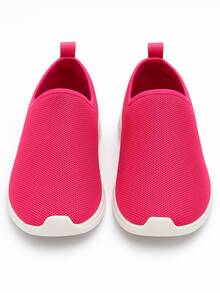 Unisex Kids' Easy-To-Fit Athletic Shoes - Sizes 20 To 34 - 玫紅色 - 查看 4