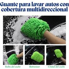 Manoplas de Limpieza para el Hogar y Lavado de Autos, Guantes de Microfibra para Quitar el Polvo, Limpian y Pulen Más Rápido - Q010083 - Ver 4