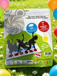 2人以上经典派对桌游，适合室内外玩耍，包装可能有所不同，需要手眼协调能力，多人互动游戏，派对团体游戏玩具，情人节礼物，史迪奇，可爱毛绒玩具，游戏 - 彩色 - 查看 9