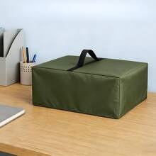 Printer Cover, Heavy-Duty 300D Oxford Cloth Printer Cover, Waterproof, Dustproof, UV-Resistant, Reinforced Top Handle Design And Foldable Storage. Suitable For EcoTank ET-2800/ET-2850/ET-2400, Pixma MG3620, TR8620a, TR4720 And Most Other Printer Models.,Women's Day,Travel Essentials,Wedding Favours,Y2k,Bedroom,Car Accessories Women,Kitchen Deccor,Kitchen Decor,Household Items - Black - View 6
