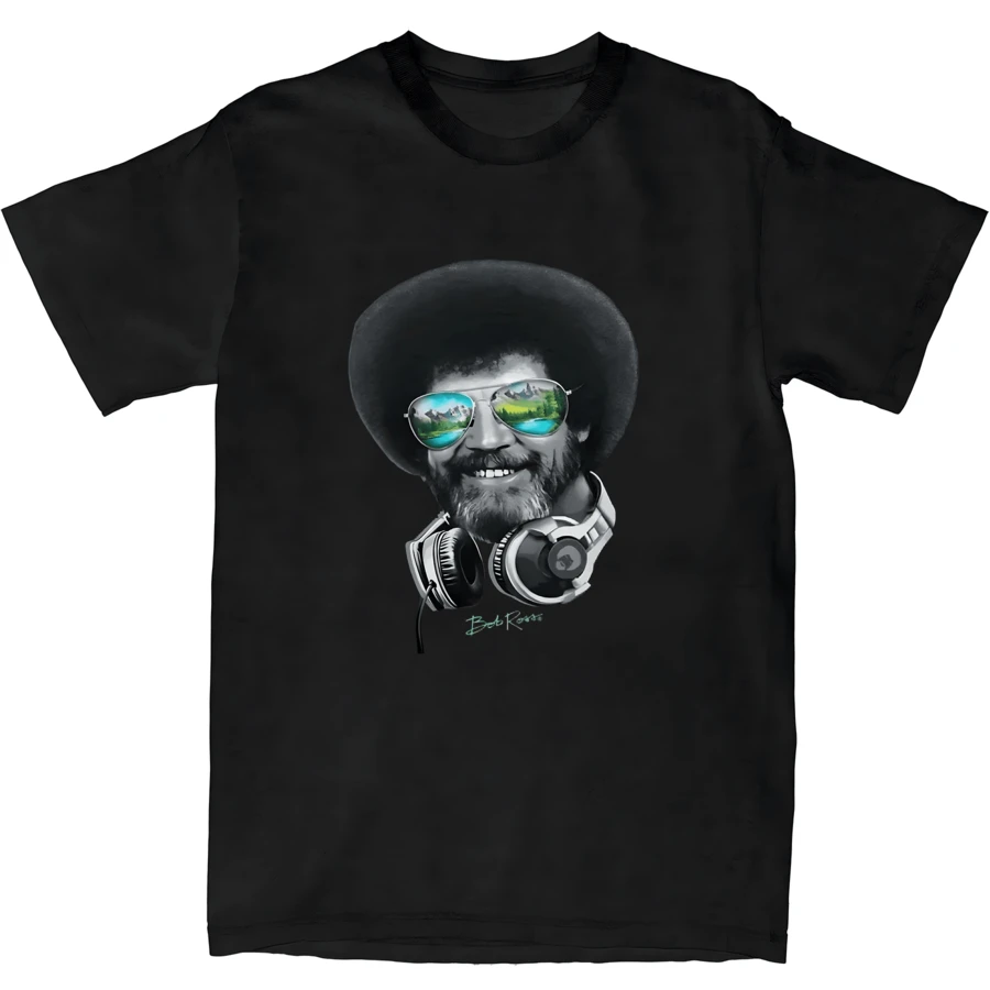 Bob Mens Dj Ross Officially Licensed Headphone Shades T Shirt Tee Shirt Unis - 黑色 - 查看 1