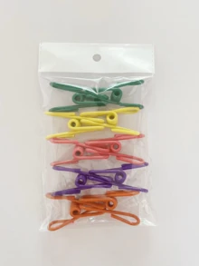 1pc Portable Travel Clothesline, Retractable Camping Clothesline, Adjustable Length With 12 Clips, Suitable For Indoor/Outdoor Drying Clothes, Household Items, Elastic Design For Backyard, Resort, And Hotel Balcony, Easy Installation And Space-Saving