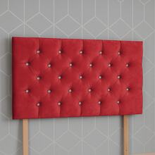 Crush Velvet 3ft Single Headboard Chesterfield 26inch - Pink Crushed Velvet - View 7