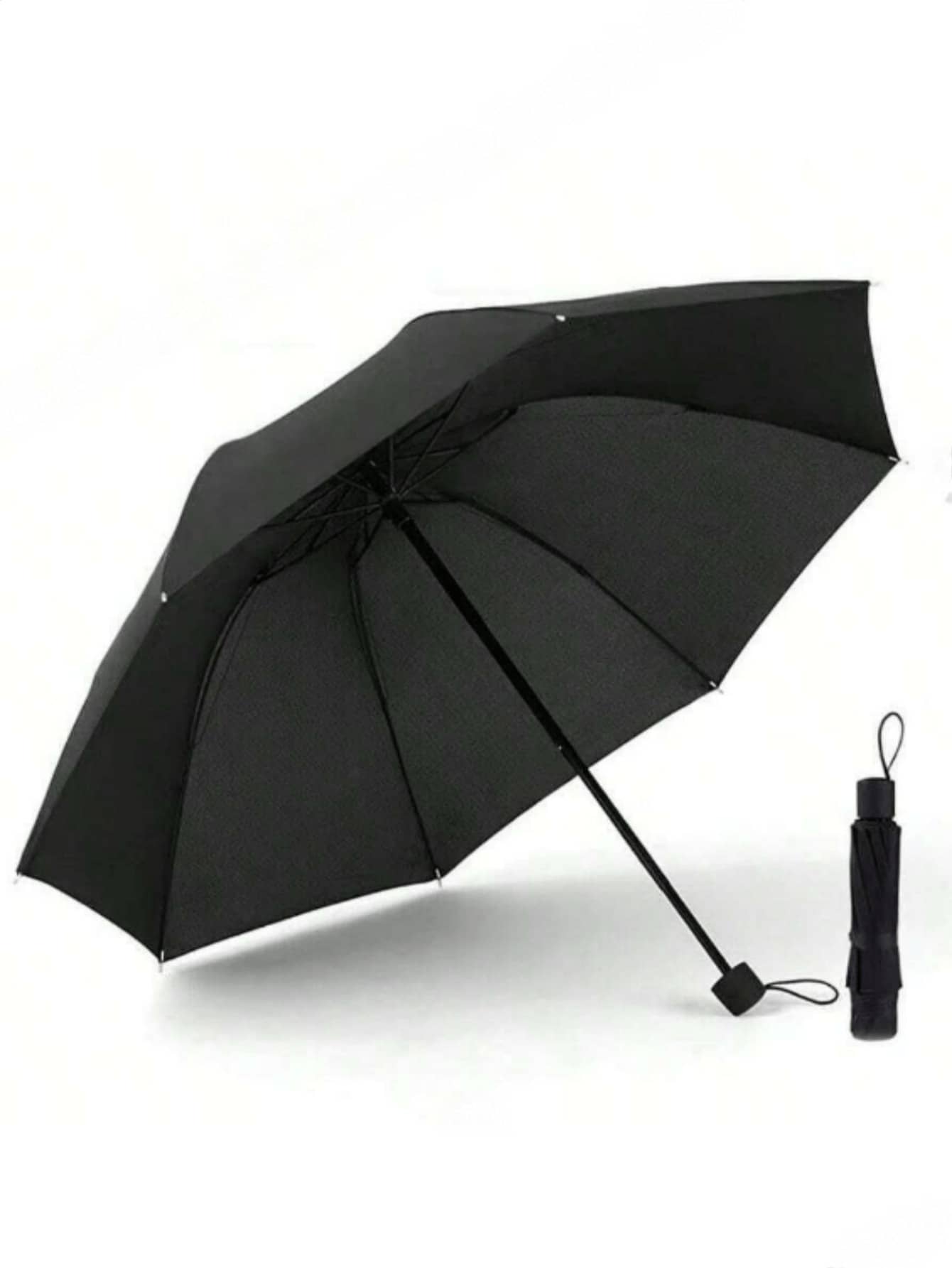 Thickened Windproof Umbrella, Manual Sun Umbrella, Sun Umbrella, Folding Umbrella, Women's Day, Travel Essentials, Wedding Favors, Y2k, Bedroom, Car Accessories Women, Kitchen Decor,Cute Stuff,Mother's Day Gift,Bedroom Decor,Garden,Kitchen Decor,Summer,Beach,Travel Essentials,Room Decor,Squishy,Graduation - Default - View 1