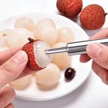 Stainless Steel Shrimp Vein Remover, Shrimp Head Extractor, Dedicated Shrimp Shell & Back Remover, Stainless Steel Shrimp Vein Removal Tool, Lychee Pitter, Easy To Clean, Kitchen Gadget, Kitchen Essential - Multicolor - View 2