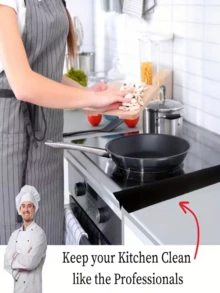 1pc/2pcs Silicone Thickened Stove Gap Filler, Stove Gap Cover, Kitchen Anti-Oil Anti-Dirt Sealing Strip, Silicone Sealing Strip T-Shaped Silicone Sealing Strip Set, Heat-Resistant, 21 Inches, Easy To Clean Metal Material, Anti-Dirt, Waterproof, Suitable For Kitchen Countertops, Ovens, Dishwashers, Available In Gray/Black - Multicolor - View 7