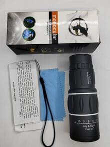 1pc 3000x25 High Definition Long Range Adult Monocular Telescope, 10x Magnification, BAK-4 Prism, FMC Coated High-Quality Monocular Telescope, Compact And Powerful Adult Monocular Telescope For Outdoor Adventure, Camping, Hiking, Watching Sports, Also Makes A Great Gift - Black - View 12