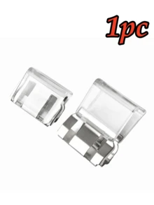 5pcs Invisible Pant Leg Shortener Clips, Non-Slip Pant Hem Clips, Frayless Hidden Pant Leg Fasteners, Non-Slip Pant Leg Fixers, No-Sew Hidden Pant Leg Closure Clips, Non-Slip Pant Leg Hanging Edge Clips. Pant Leg Fixation Device, Pant Leg Clips, Suitable For Custom Clothing, Can Be Used For Pant Hems, Clothing Corners, Pant Leg Shortening, Anti-Slip, Waterproof, Random Color - Multicolor - View 12