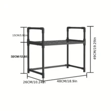 Baker's Racks - שָׁחוֹר - ראה 6