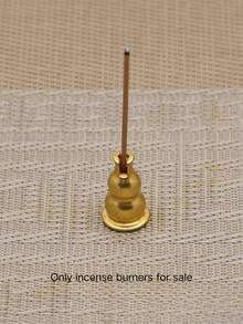 Creative Vintage Lotus Incense Holder/Incense Burner, Featuring An Elegant And Compact Design, Suitable For Living Rooms, Bedrooms, And Coffee Tables - Gold - View 10