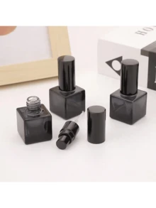 1pc 8ml Refillable Portable Perfume Atomizer Bottle, Light-Proof Sample Bottle - Black - View 3