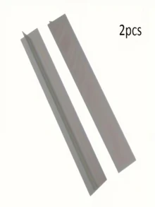 1pc/2pcs Silicone Thickened Stove Gap Filler, Stove Gap Cover, Kitchen Anti-Oil Anti-Dirt Sealing Strip, Silicone Sealing Strip T-Shaped Silicone Sealing Strip Set, Heat-Resistant, 21 Inches, Easy To Clean Metal Material, Anti-Dirt, Waterproof, Suitable For Kitchen Countertops, Ovens, Dishwashers, Available In Gray/Black - Multicolor - View 9