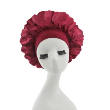 1pc Women's Fashion Satin Sleep Cap With Loose Tie - Soft And Smooth, Suitable For Curly And Straight Hair, Breathable And Comfortable, Suitable For Daily Wear, Sports And Special Occasions, Comfortable Sleepwear, Smooth Fabric Texture. Hair Sleep Cap - Multicolor - View 8