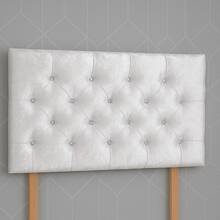 Crush Velvet 3ft Single Headboard Chesterfield 26inch - Pink Crushed Velvet - View 10