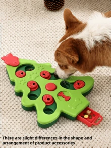 1pc Pet Feeder, Interactive Feeding Toy, Dog Puzzle Toy, Cat & Dog Universal Interactive Toy, Dog/Cat Foraging Bowl, Pet Training Toy, Dog Interactive Feeding Dish, Pet Bowl, Pet Feeding Game Tray With Divider, Pet Anti-Choke Bowl, Pet Supplies - Multicolor - View 9