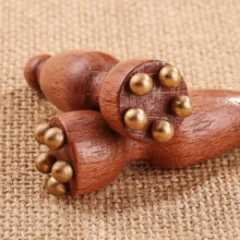 1 Stück/2 Stücke Mini Lotus Gua Sha Werkzeug mit Messingperlen - tragbares handgehaltenes Werkzeug für Akupressur und Gesichtsformung, entwickelt für Wangen, Nase und Augen, kann den Teint aufhellen - wiederverwendbares Beautywerkzeug für Zuhause für Männer und Frauen, kann Schwellungen lindern und den Augenbereich verjüngen, die Verpackung ist zufällig, die Farbe kann variieren - Verschiedenfarbig - Übersicht 5