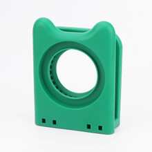 1 pieza Molde cortador de sándwich de acero inoxidable, Herramienta de horneado molde de pan de sándwich de bolsillo de dibujos animados DIY - Multicolor - Ver 14