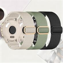 3条/套 编织弹力尼龙运动单圈表带，兼容三星Galaxy Watch、佳明手表、Amazfit手表、红米手表，通用18mm 20mm 22mm快拆尼龙弹性表带腕带手链，兼容Galaxy Watch7 6 5 4，智能手表配件 - 18mm - 查看 9