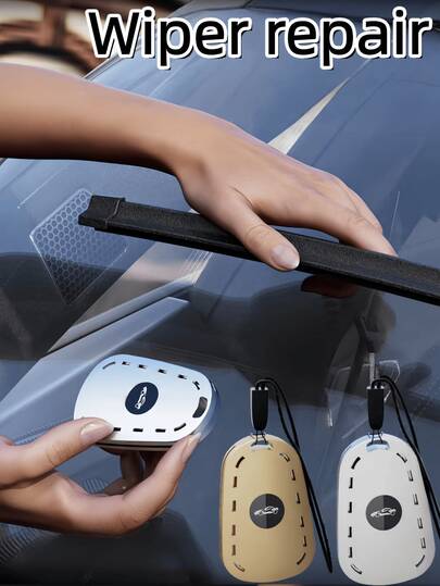 挡风玻璃雨刮器维修套装，挡风玻璃清洗液密封条维修工具，汽车雨刮器橡胶条维修工具，便携式，适用于所有新老车型。通用型挡风玻璃清洗液密封条维修更换工具，适用于所有车辆。馈赠亲友的最佳选择。