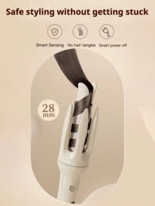 Automatic Curling Iron, Rotating Hair Curler, 4 Adjustable Temperature Settings, Fast Automatic Rotating Styling, Quick Heating, Easy To Use, Perfect Gift For Women. - Multicolor - View 4