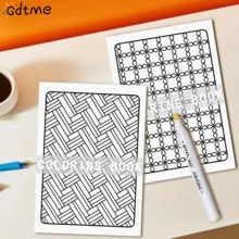 SATISFYING PATTERNS 成人與兒童塗色書，大膽簡單、極簡大圖案設計，助您放鬆，包含可愛舒適圖案（大膽且易於塗色），母親節禮物，返校用品 - A4 尺寸 - 查看 9