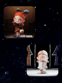 Zsiga "There Is No Such Thing As An Adult" Series Blind Box Collectibles, Zsiga Fan Figure Model Blind Box Collection, Cute Cartoon Statue Ornament, Home And Bedroom Display Cabinet Decor - Multicolor - View 7