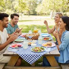 50/30/20pcs 7-Inch Disposable Floral Paper Plates, Leak-Proof & Thick, 3-Second Cleanup, Party/Camping/Picnic/Graduation/Birthday/Holiday/New Year/Valentine's Day Tableware - Lace In Multiple Colors - View 7