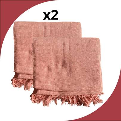 Kit 2 Mantas para Sofá Luxo Gigante 120x210 Capa De Sofá Protetora Decorativa