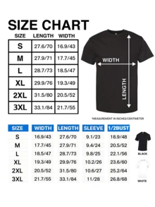 Double-Sided Digital Printed T-Shirt Records - Themed Rock - Music Motif Design 1Pcs Casual Soft Short Sleeve Pure 100% Cotton 180gsm T - Thirt ,Unisex - Black - View 6