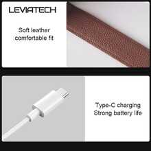 LEVIATECH USB充电式6D手部模拟颈肩按摩器，无线电动按摩设备，3种模式2档加热设置，适用于背部、手臂、腿部，便携式深度揉捏按摩器，送给父母的理想礼物 - 彩色 - 查看 11