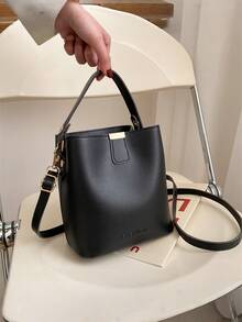 女士PU皮手提包，休闲托特包，女士斜挎单肩包，品牌设计女士手提包 - 彩色 - 查看 13