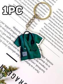 1/3/5pcs Customizable 2D Flat Nurse Name Tag Keychain - Personalized With Name, Stethoscope Shaped Pendant Medical ID Badge, Printable With Name/Initial/Title, Hospital Uniform Style, Suitable For Nurses, Doctors, Medical Staff (Unisex Adult) - Multicolor - View 15