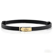 1pc Adjustable Skinny Waist Belt For Women, Versatile For Dresses, Sweaters, Jackets, Ins Style, All Season