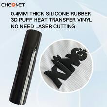 Pegatinas de vinilo con brillo 3D blanco CHEONET - Multicolor, adecuadas para camisetas DIY, bolsas, decoraciones navideñas, suministros para bodas DIY, vinilo de transferencia térmica para todas las máquinas de corte, fácil de cortar - Multicolor - Ver 110