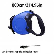 Retractable Dog Leash Automatic Extending Nylon Rope For Large Dogs Walking - Multicolor - View 12