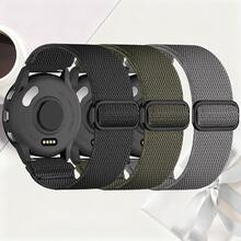 3条/套 编织弹力尼龙运动单圈表带，兼容三星Galaxy Watch、佳明手表、Amazfit手表、红米手表，通用18mm 20mm 22mm快拆尼龙弹性表带腕带手链，兼容Galaxy Watch7 6 5 4，智能手表配件 - 18mm - 查看 5