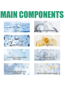 JUE FISH Jue-Fish;100g;Wall Repair Paste Covers Stains, Walls Are Cleaned, Wall Paint Peels Off, Moisture-Proof Crack Repair Agent, Household Wall Repair Paste, Wall Damage, Scratches, Dents, Cracks, Nail Holes, Repair Wall Paste Wall Repair Paste Gypsum Board Repair Kit Wall Paint Peeling Crack Repair Agent Covers Stains And Scratches Wall Repair Paste - Multicolor - View 9