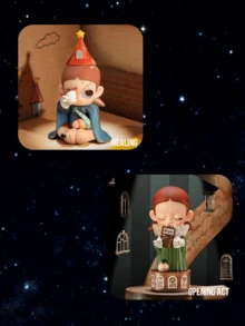 Zsiga "There Is No Such Thing As An Adult" Series Blind Box Collectibles, Zsiga Fan Figure Model Blind Box Collection, Cute Cartoon Statue Ornament, Home And Bedroom Display Cabinet Decor - Multicolor - View 5