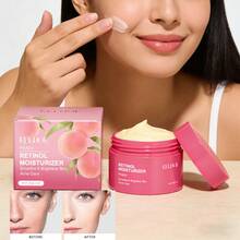 1 Unidad Crema Hidratante de Durazno con Ingredientes Suaves, Ilumina y Cuidado Piel Facial, Humectación Duradera, Cuidado Diario para Todo Tipo de Piel - Durazno - Ver 2