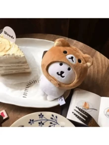 10厘米可爱番茄头娃娃，极具吸引力的自嘲娃娃服装，可爱礼物（头部随机带有小草）