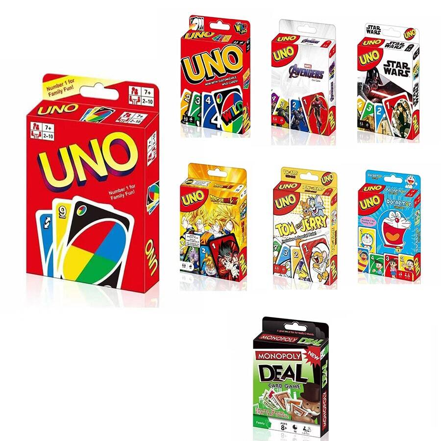 Mattel UNO Flip! Card Game, Suitable For Adults And Family Gatherings, Double-Sided Cards, Comes With Collectible Storage Tin, Multiple Colors, Upgraded UNO Card Game, A Fun And Casual Party Game, As Well As An Interactive Tabletop Card Game. - Multicolor - View 1