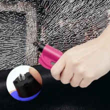 1pc New Year Car Safety Emergency Hammer, Mini Window Breaker Keychain Escape Tool, Suitable For Road Trips