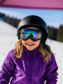 1PCSSki Goggles And Snowboard Goggles For Kids, Girls, Boys, Youth, - Multicolor - View 2