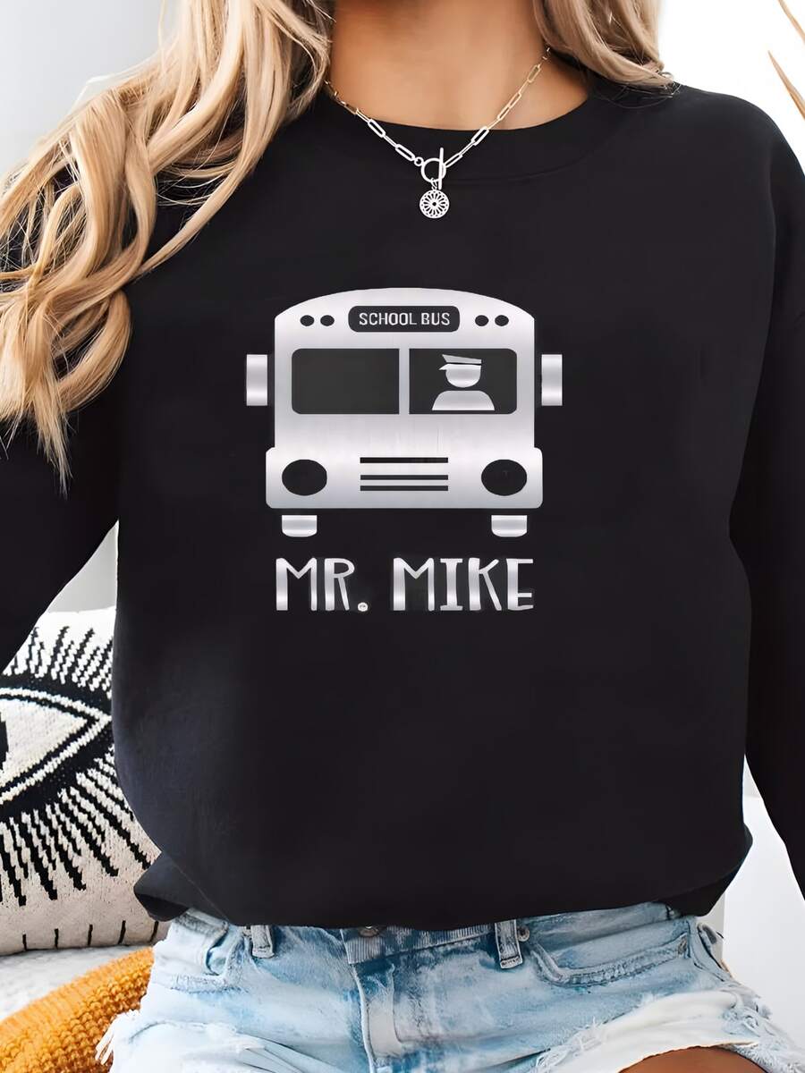 Women Plus Size Sports Sweatshirts - Black - View 1