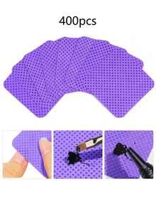1000/400 Piece Gel Nail Polish Remover Wipes Cleaning Paper Pad, Lint Free Remover Wipes, Cleaning Paper Pad, Wholesale Cosmetics Tools, Cleanser, Nail Polish, Nail Polish Remover, Lint Free Wipes, Cleanser, Paper Pad - Purple - View 9