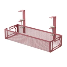 15.35-Inch Desk Cable Management Tray, No-Drill Clamp-On Cable Organizer Box For Office And Home, High-Quality Wire Organizer - Multicolor - View 11