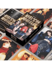 AESPA Dirty Work Acrylic Keychain Stand, KARINA/GISELLE/WINTER/NINGNING Holographic Card, 5pcs Star Photo Cards, Sooin/Gwoon/Anna/Marin/Ella Gross K-POP Fan Merchandise, Suitable For Christmas, Eid Al-Adha, Valentine's Day Gifts, Accessories - Multicolor - View 27