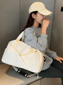 Large-Capacity Sports Fitness Yoga Bag With Independent Shoe Leisure Wet Dry Separation Travel Backpack Yoga Sports Bag Women's Storage Training Bag Women's Fitness Bag Gym Backpack Suitable For Travel Fitness Yoga Sports Business Work Beach Summer Vacation Travel Essential Gym Gear Fitness Accessories Sport Bag - Multicolor - View 4