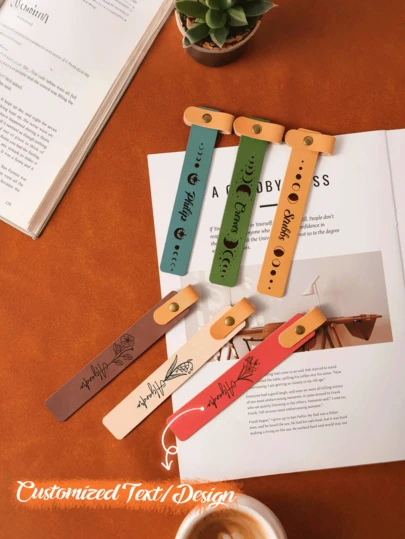Personalisierte Leder-Lesezeichen, individuelle Retro-Lesezeichen-Accessoires, Leser-Lesezeichen mit Namen und Geschenken, individuelle Leder-Lesezeichen mit Text, individuelle Retro-Stil Lesezeichen in Mehrfarbig, einzigartige Geschenke für Buchliebhaber, individuelle Bibel-Text-Lesezeichen, Retro-Braun Lesezeichen Kollektion